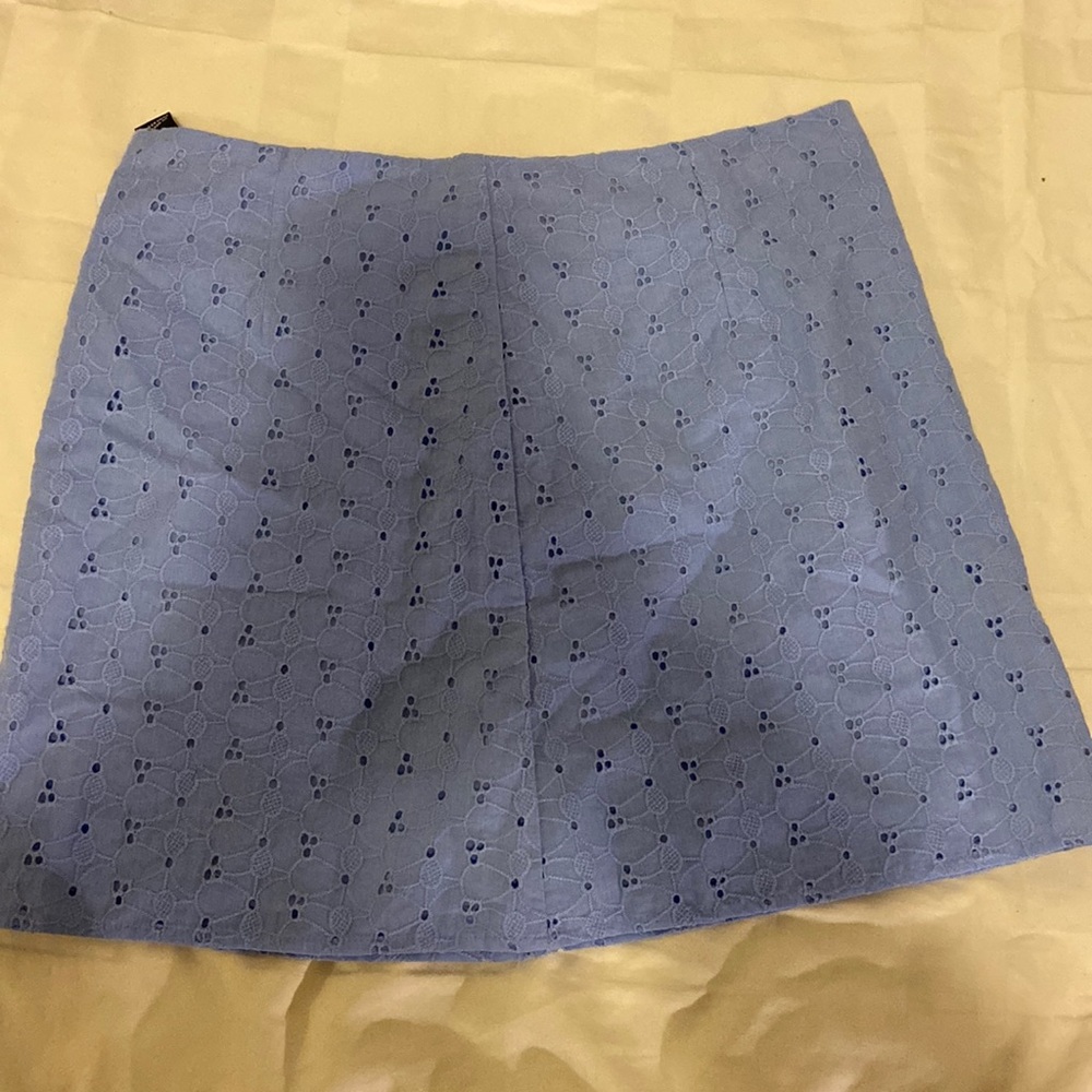 Blue flower skirt